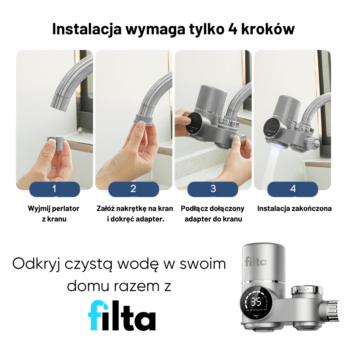 Filta™ Zaawansowany Filtr do Kranu